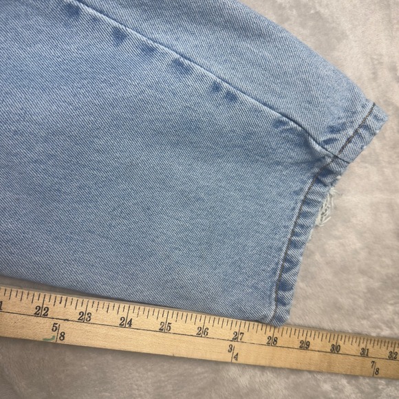 Levi's 560 Orange Tab Vintage 1997 Light Wash Jeans Loose Tapered Mens 29x28 - Picture 11 of 12